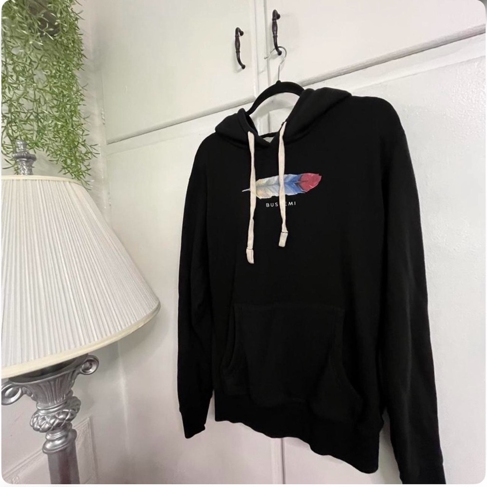 LUXURY BUSCEMI Black Hoodie